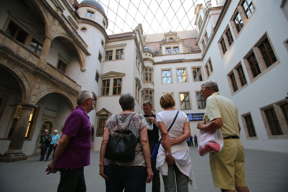 Dresden: Guided City Walk and Panometer Entrance Ticket - Meeting Point Details