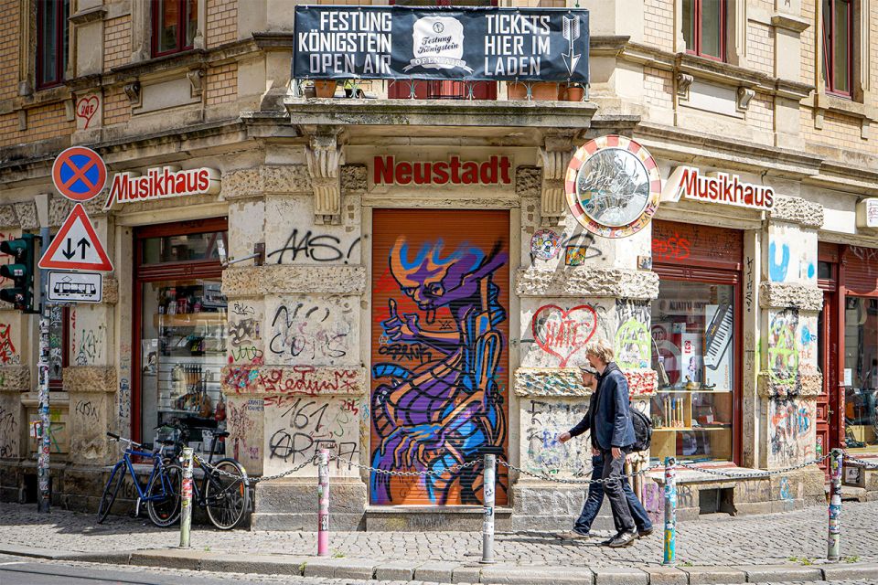 Dresden: Neustadt District Street Art Guided Walking Tour - Highlights of the Experience