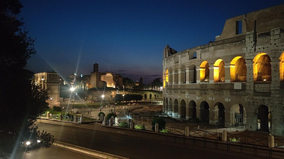 Elegant Rome by Night Tour and Dinner in a Local Restaurant - Included Services