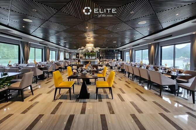 Elite of The Seas - Unique Luxury 3 Days Cruise in Halong & Lan Ha Bay - Culinary Delights Onboard