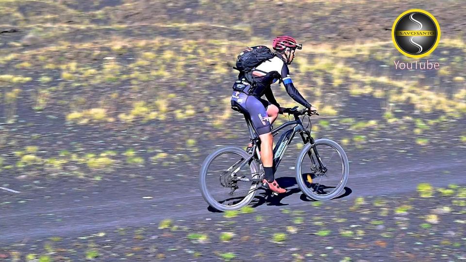 Etna Crater Bike Tour - Tour Route and Elevation