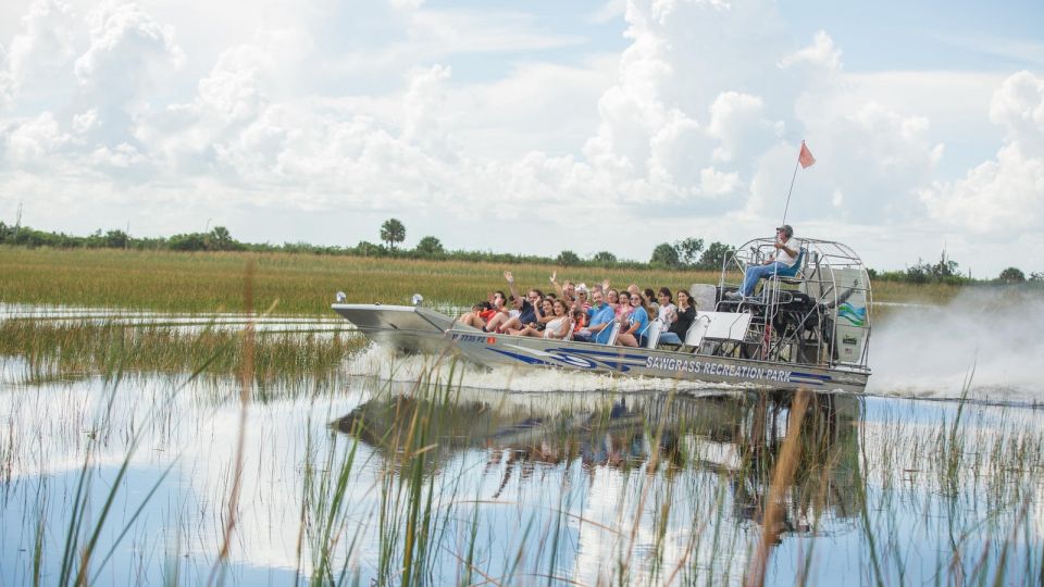 Everglades: Sawgrass Park Airboat Adventure Package - Reptile Exhibits and Encounters