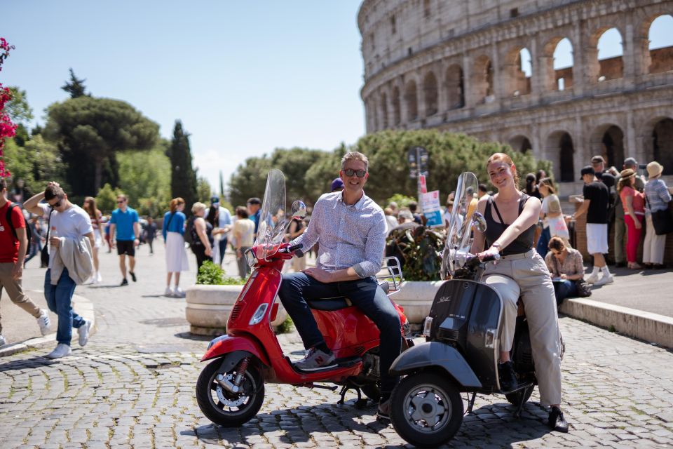 Explore City on Vespa With Professional Photographer - Scenic Stop at Giardino Degli Aranci