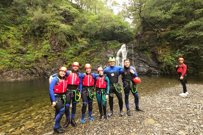 Extreme Canyoning in Snowdonia - Gear and Inclusions