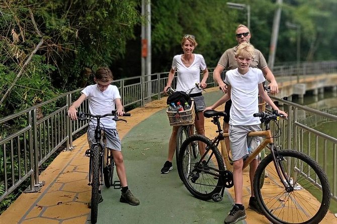 Family Bicycle Tour in the Green Oasis of Bangkok on Bamboo Bikes - Included Features and Amenities