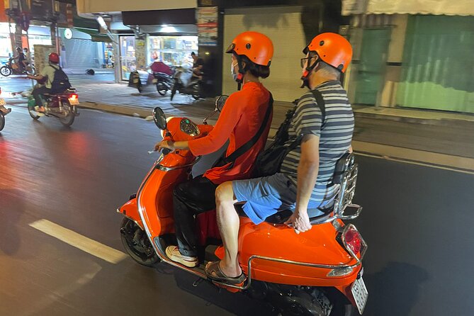 Female Riders Vespa Night Street Food + Train Street Food 4 Hours - Transportation and Accessibility