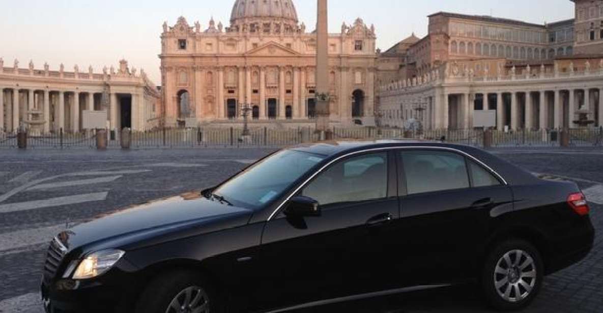 Fiumicino Airport Private Luxury Transfers to Rome - Driver and Vehicle Details