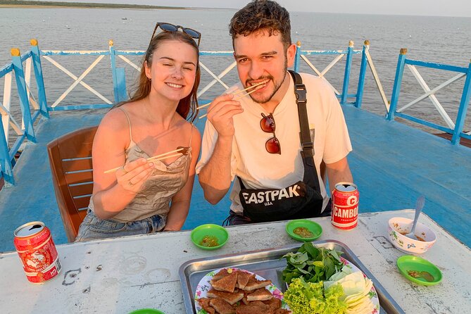 Floating Village Sunset Boat Vespa Tour - Tour Details