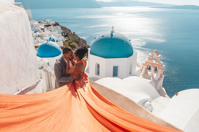 Flying Dress Santorini Photoshoot - Booking Process