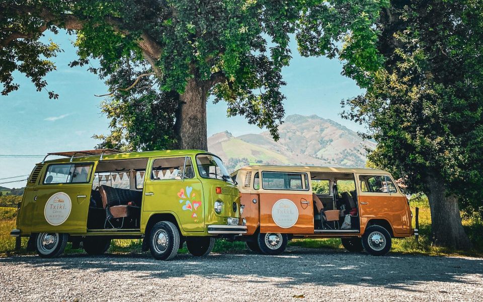 French Basque Country Private Day Tour in an 70s VW Combi - Scenic Drives