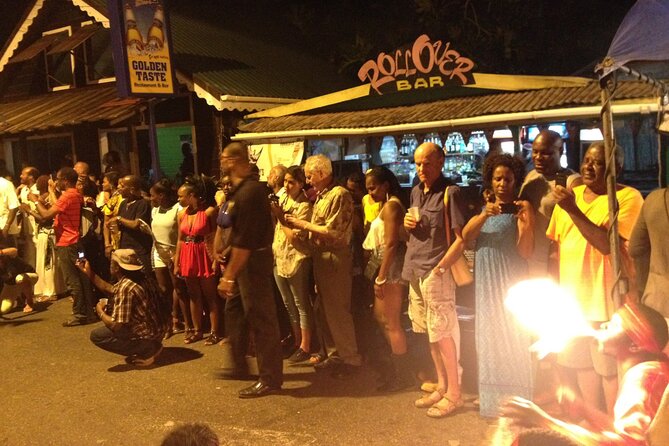 Friday Night Street Party in St. Lucia - Food and Drink Offerings