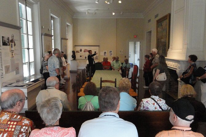 Friends of the Cabildo French Quarter Walking Guided Tour - Meeting Location and Accessibility