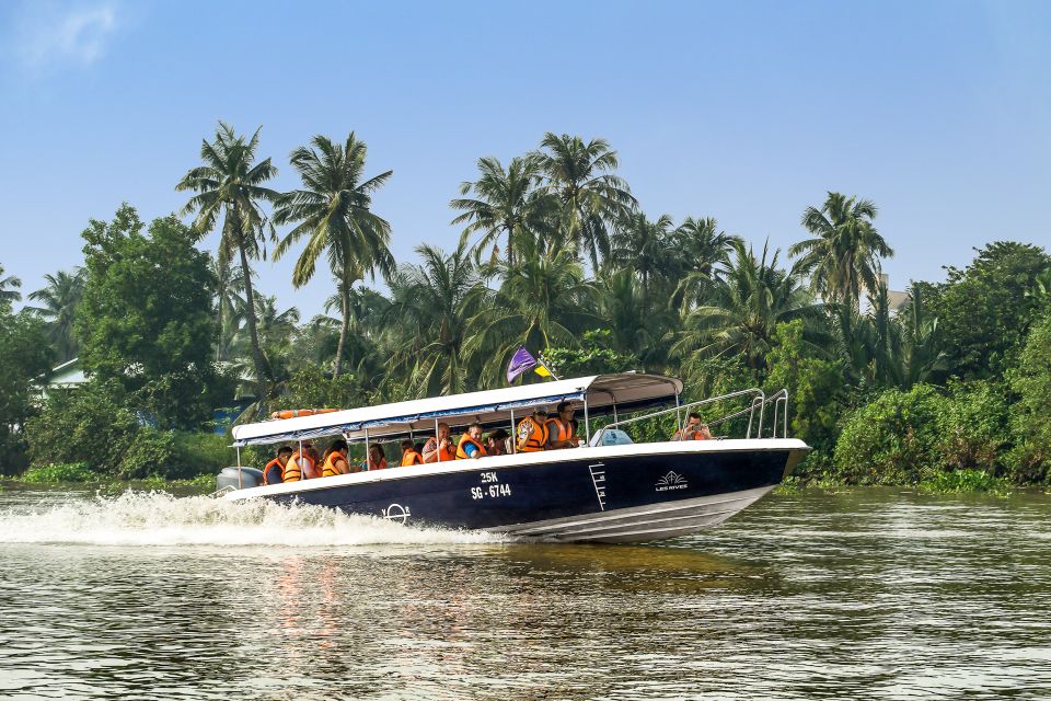 From Ho Chi Minh: Cu Chi Tunnels and VIP Speedboat Tour - Meals and Refreshments