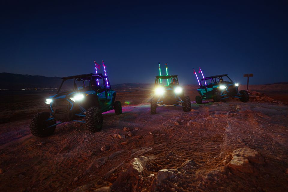 From Hurricane: Self-Drive Nighttime UTV Tour - Inclusions