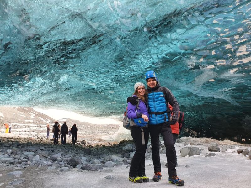 From Jökulsárlón: Crystal Blue Ice Cave Super Jeep Tour - Experience Highlights