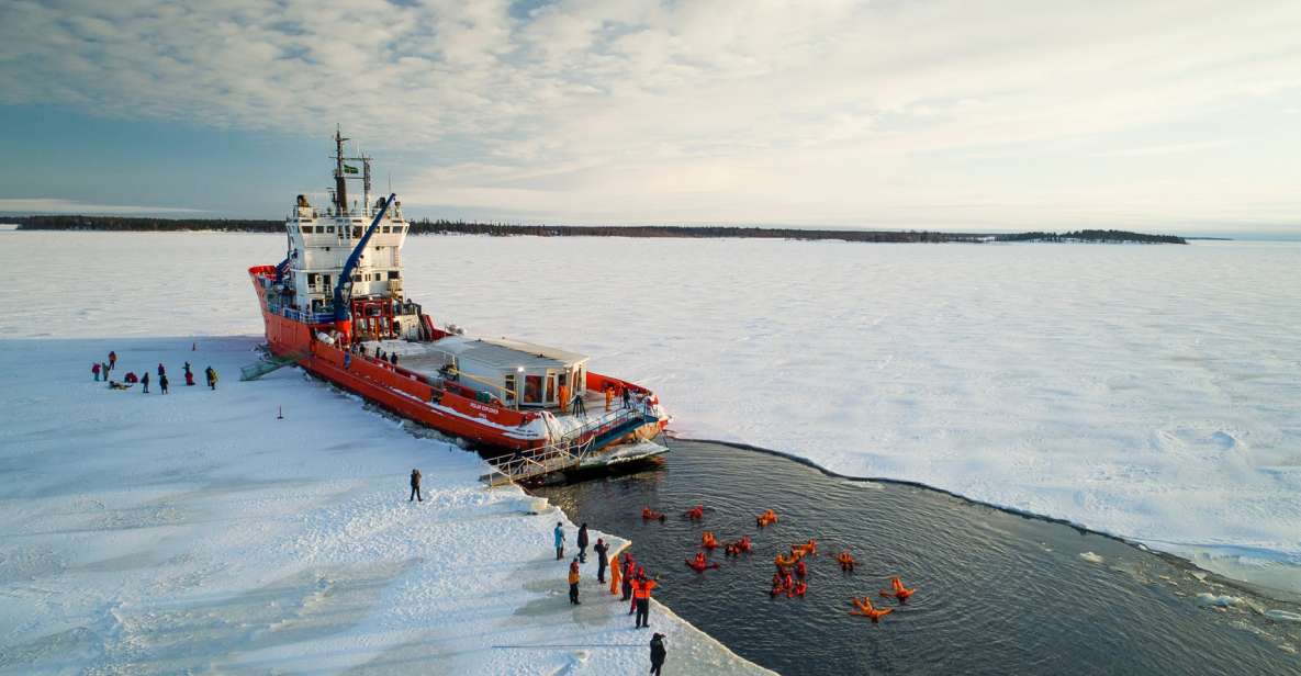 From Kemi: Icebreaker Cruise With Lunch and Ice Floating - Unique Features