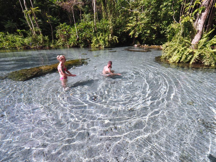 From Khao Lak/Khao Sok: Cheow Lan Lake and Emerald Pool Tour - Three Brothers and Emerald Pool