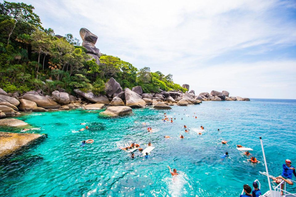 From Khao Lak: Similan Islands Day Trip by Luxury Catamaran - Itinerary Overview