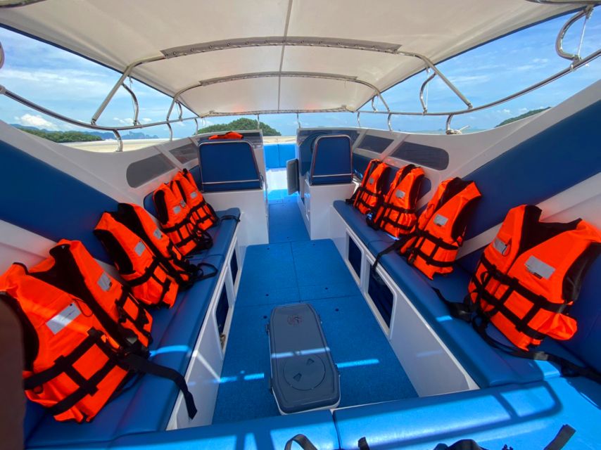 From Krabi: Phi Phi Island Full-Day Private Speed Boat Tour - Included Amenities