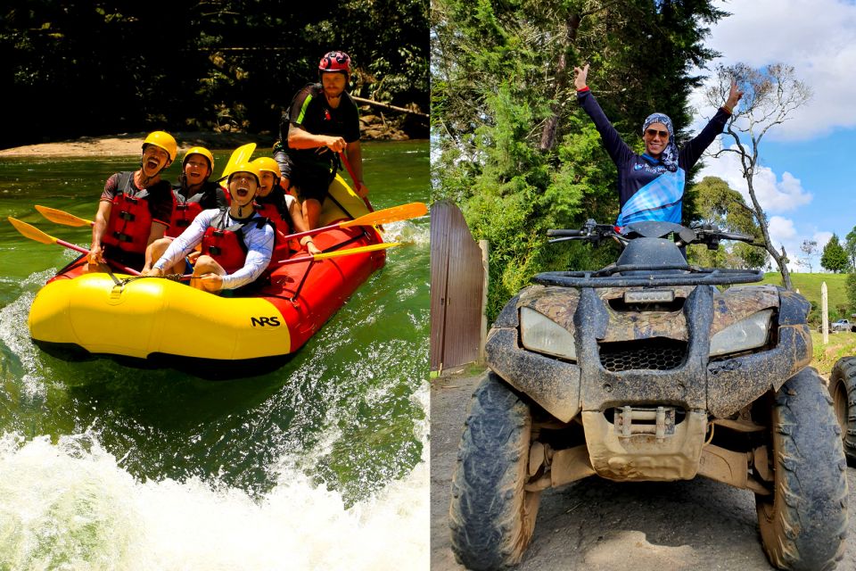 From Medellín: ATV Ride and Rafting Experience Combo Tour - Detailed Itinerary of Activities