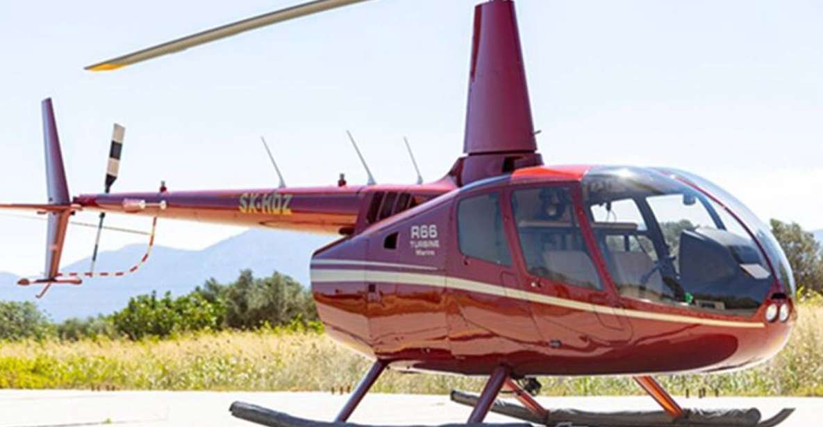 From Milos: Private One-Way Helicopter Flight to Naxos - Meeting and Departure Information