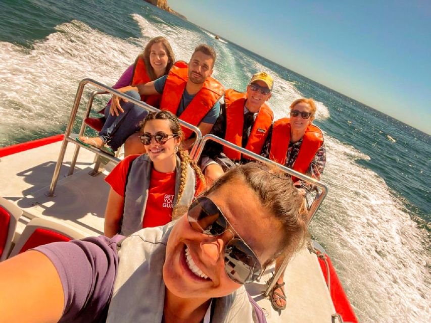 From Portimão: Benagil Sea Caves Boat Tour at Sunrise - Meeting Point and Safety