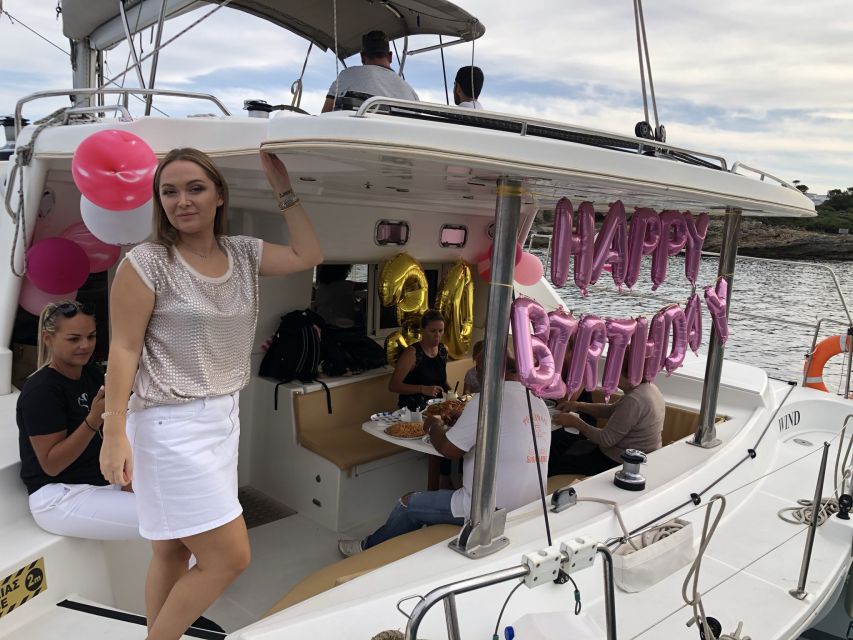 From Rhodes: Private Catamaran Cruise All Inclusive - Itinerary Highlights