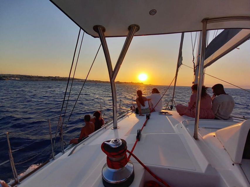 From Rhodes: Private Catamaran Sunset Cruise All Inclusive - Departure Details