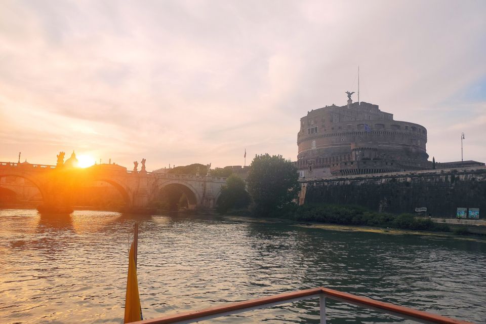 From Rome: Evening Cruise With Wine & Snacks on Tiber River - Highlights of the Experience