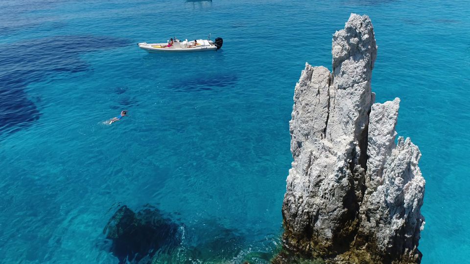 From Sifnos: Private Speedboat Trip to Poliegos Island - Notable Stops on the Route