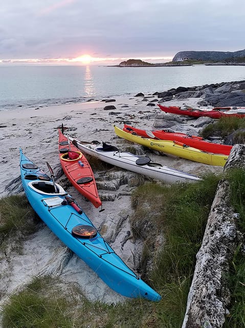 From Tromsø: Sea Kayaking Tour at Sommarøy With Transfer - Itinerary and Activities