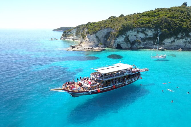 Full-Day Cruise to Antipaxos-Blue Caves-Paxos Island From PARGA - Leisure Time in Gaios