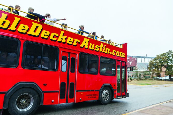 Full-Day Double Decker Austin Hop On Hop Off Sightseeing Tour - Accessibility Features