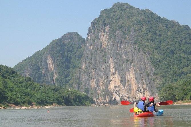 FULL DAY – Kuang Si Waterfall, Kayak on the Nam Ou / Mekong River, Pak Ou Caves - Exploring Pak Ou Caves