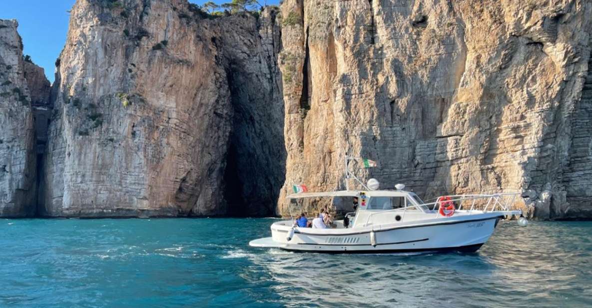 Gaeta: Guide Boat Tour of Peninsula - Detailed Itinerary