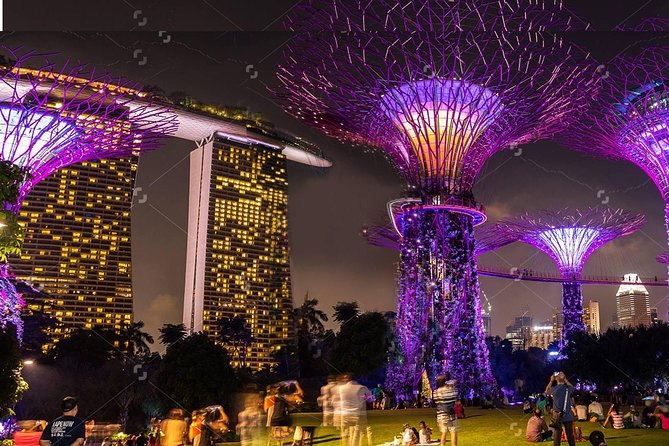 Glittering Singapore Night Out + Roundtrip Transfers - Merlion Park and Photo Opportunity
