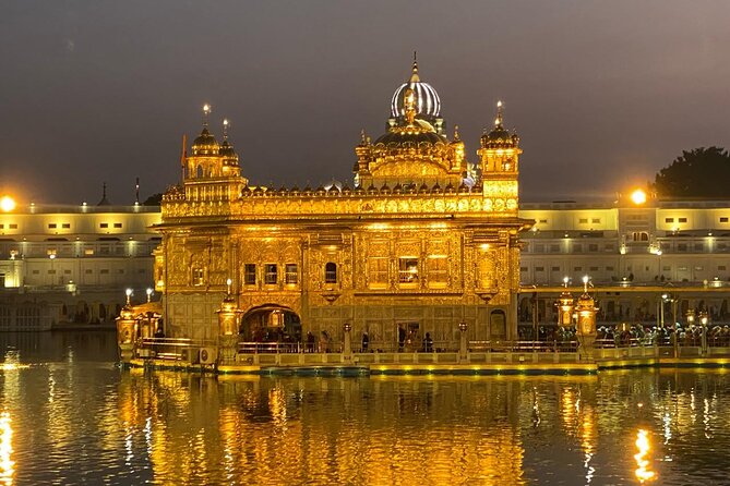 Golden Temple Night Ceremony and Light Visit Tour With Pick-Drop - Tour Schedule and Timing
