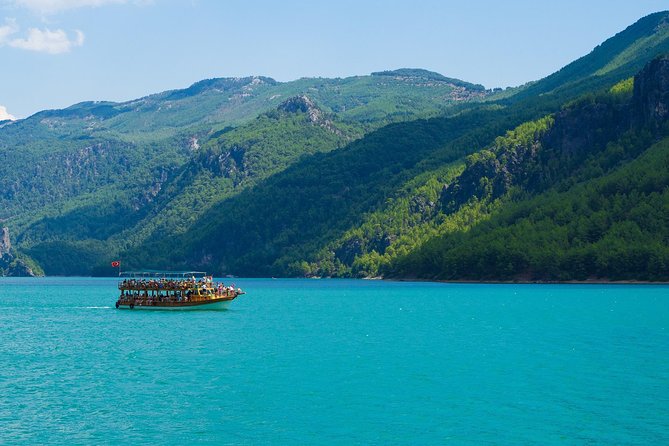 Green Canyon Boat Tour With Lunch and Drinks From Antalya - Inclusions