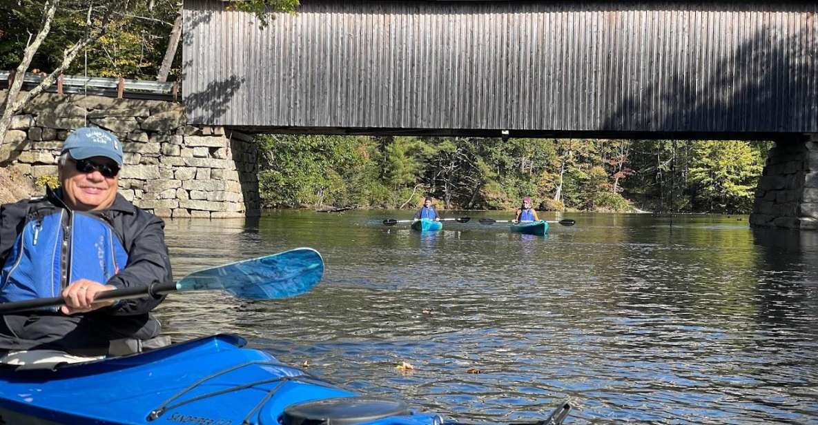 Guided Covered Bridge Kayak Tour, Southern Maine - Kayaking Highlights