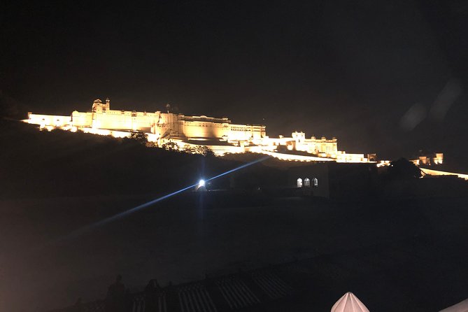 Guided Night Tour of Jaipur With Optional Street Food Tasting - Street Food Tasting Option