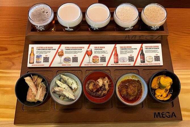 Guided Visit to the Estrella Galicia Museum With Canned Food Pairing - Inclusions of the Tour