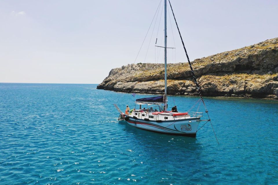 Half Day Sailing Cruise Around Lindos - Experience Onboard the Sailboat