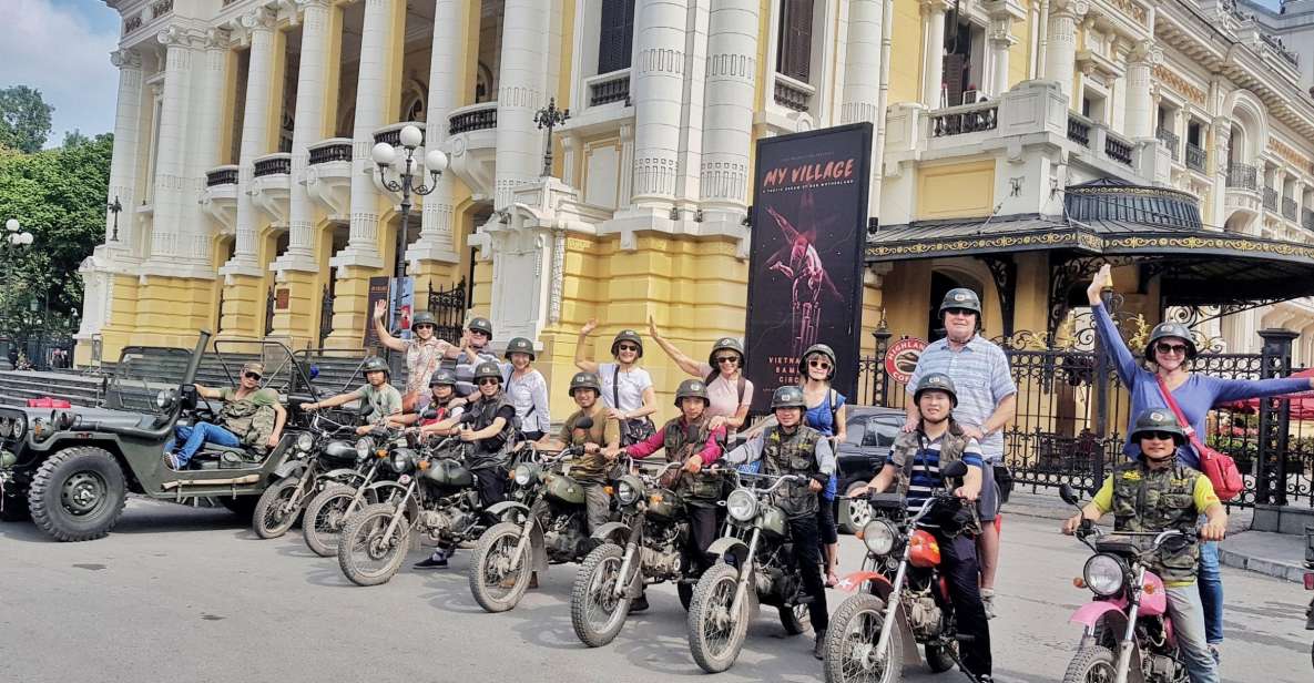 Hanoi: Half-Day Guided City Tour on Vintage Minsk Motorbike - Experience Details