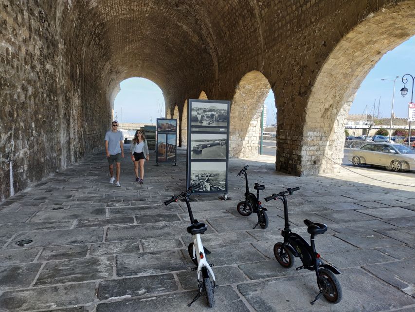 Heraklion: Ecobike Sightseeing Tour With Greek Meze - Included Amenities
