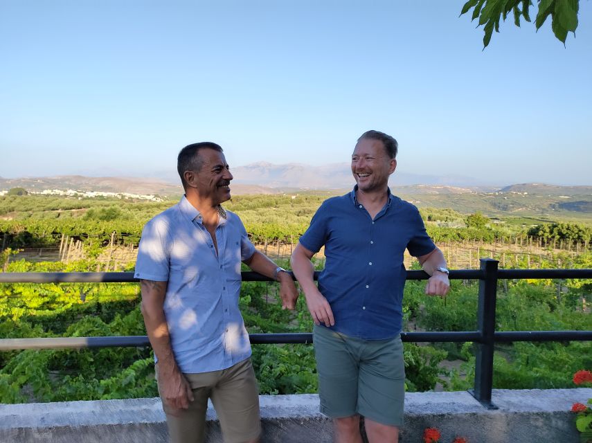Heraklion: Private SUV Wine Tour With Lunch - Wine and Gastronomy Experience