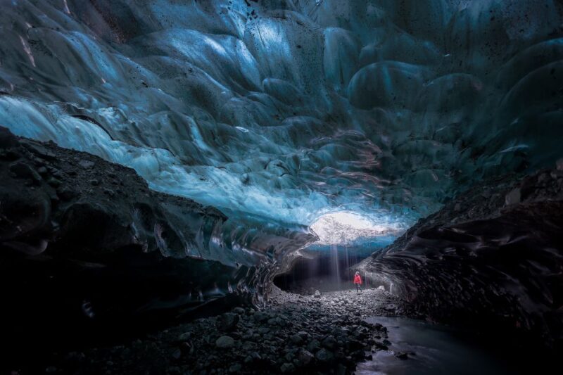 Iceland: Private Ice Cave Captured With Professional Photos - The Sapphire Ice Cave