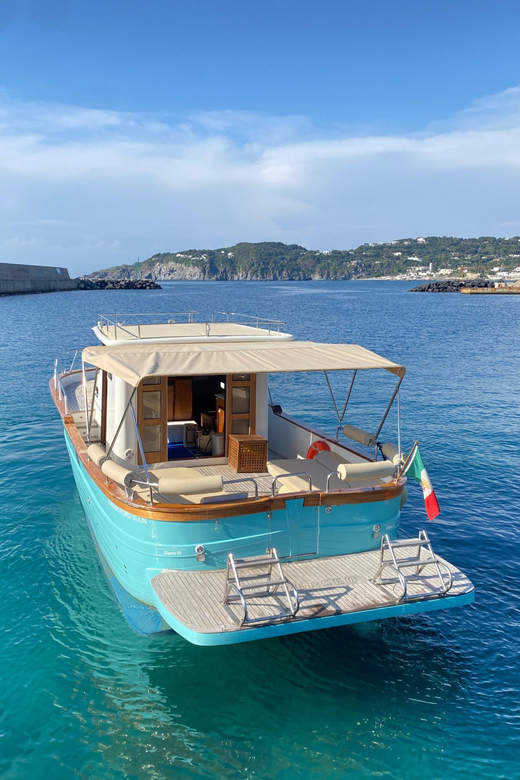 Island of Ischia: Private Full Day Boat Tour on Cilento 12M - Inclusions and Amenities