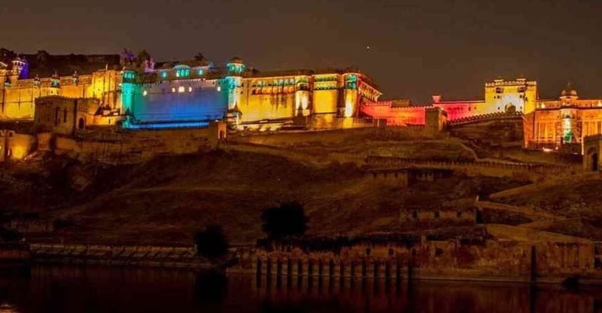 Jaipur: Light & Sound Show With Dinner at Amber Fort - Itinerary of the Evening