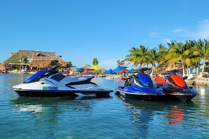 Jet Ski Rental at Secret Beach, San Pedro, Belize. - Rental Operating Hours