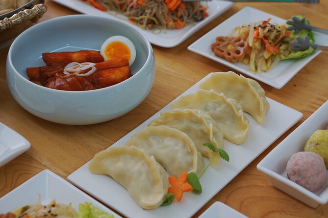 K-Food Cooking Japchae Mandu Tteokbokki & Fishcake - Class Schedule Details